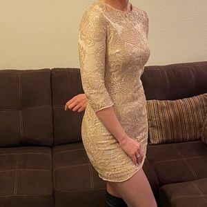 Beautiful shiny bodycon dress